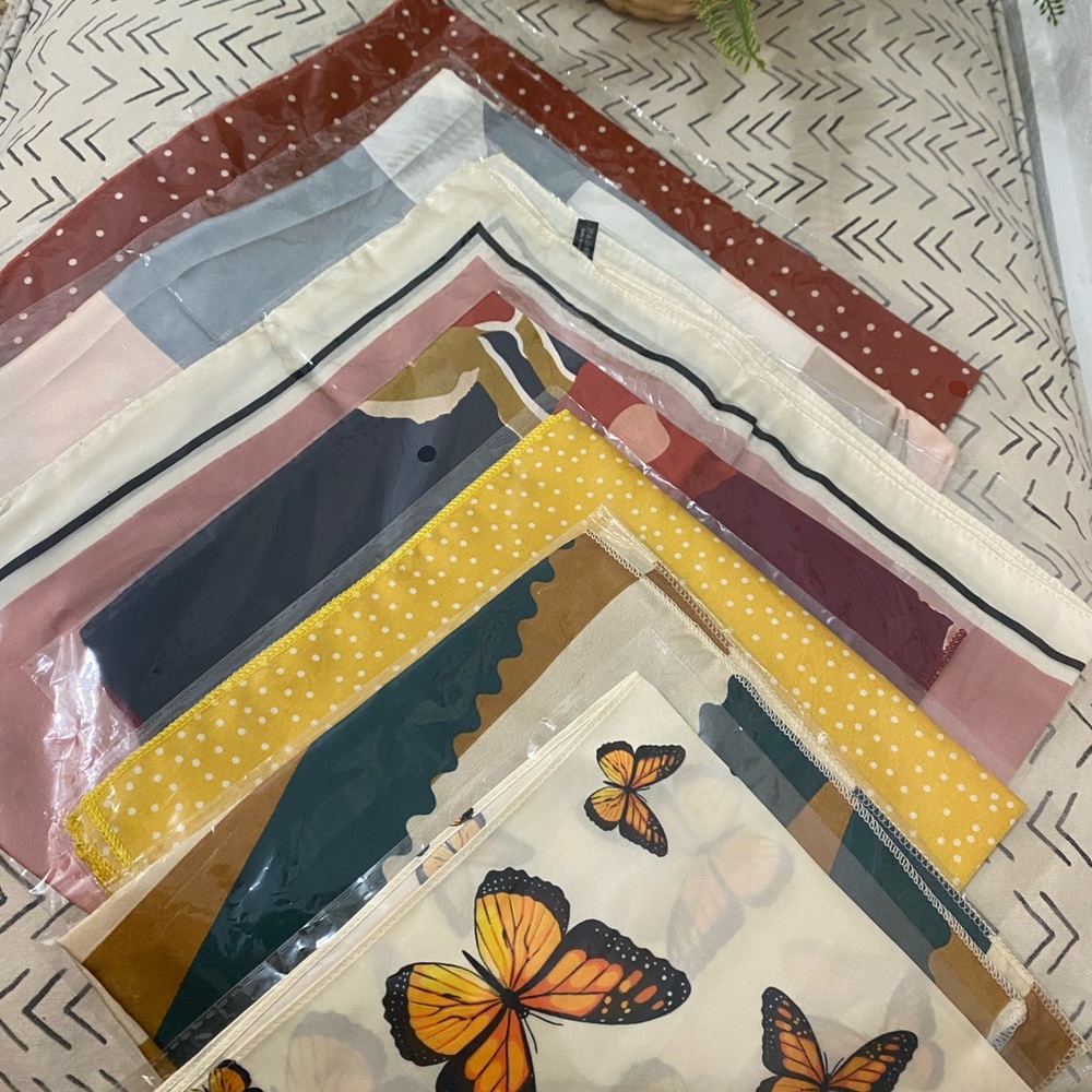 Hair scarves set of 7